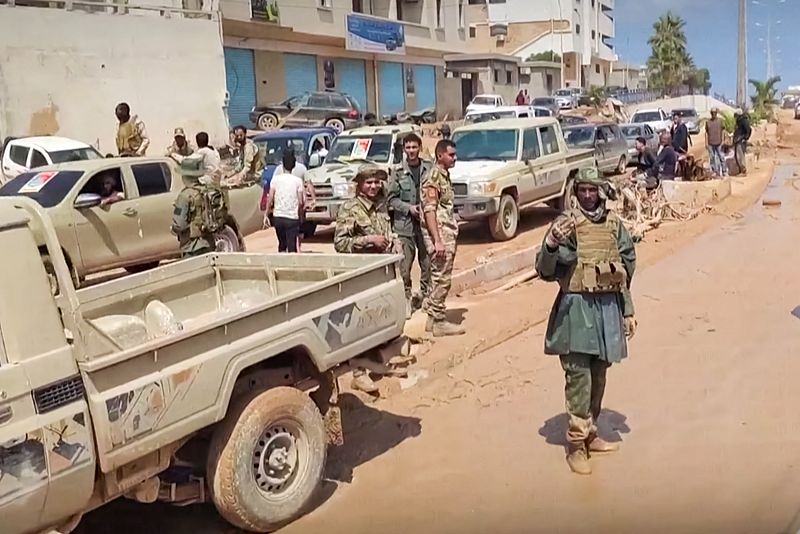 La situación política de Libia dificulta la ayuda a las víctimas de las inundaciones