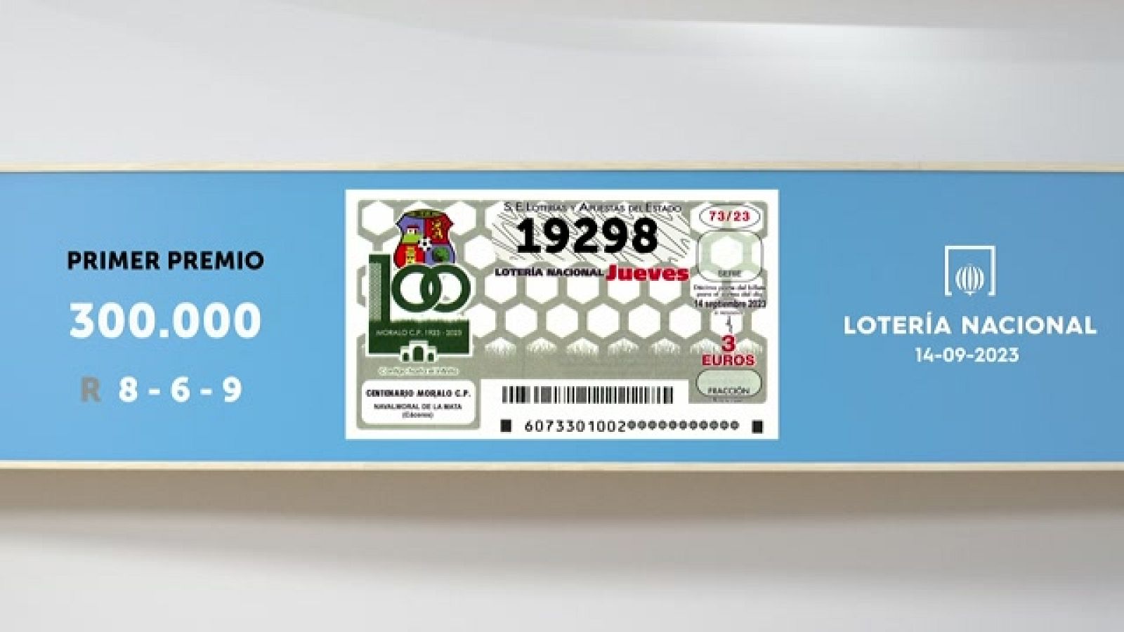 Sorteo de la Lotería Nacional del 14/09/2023 - Ver ahora