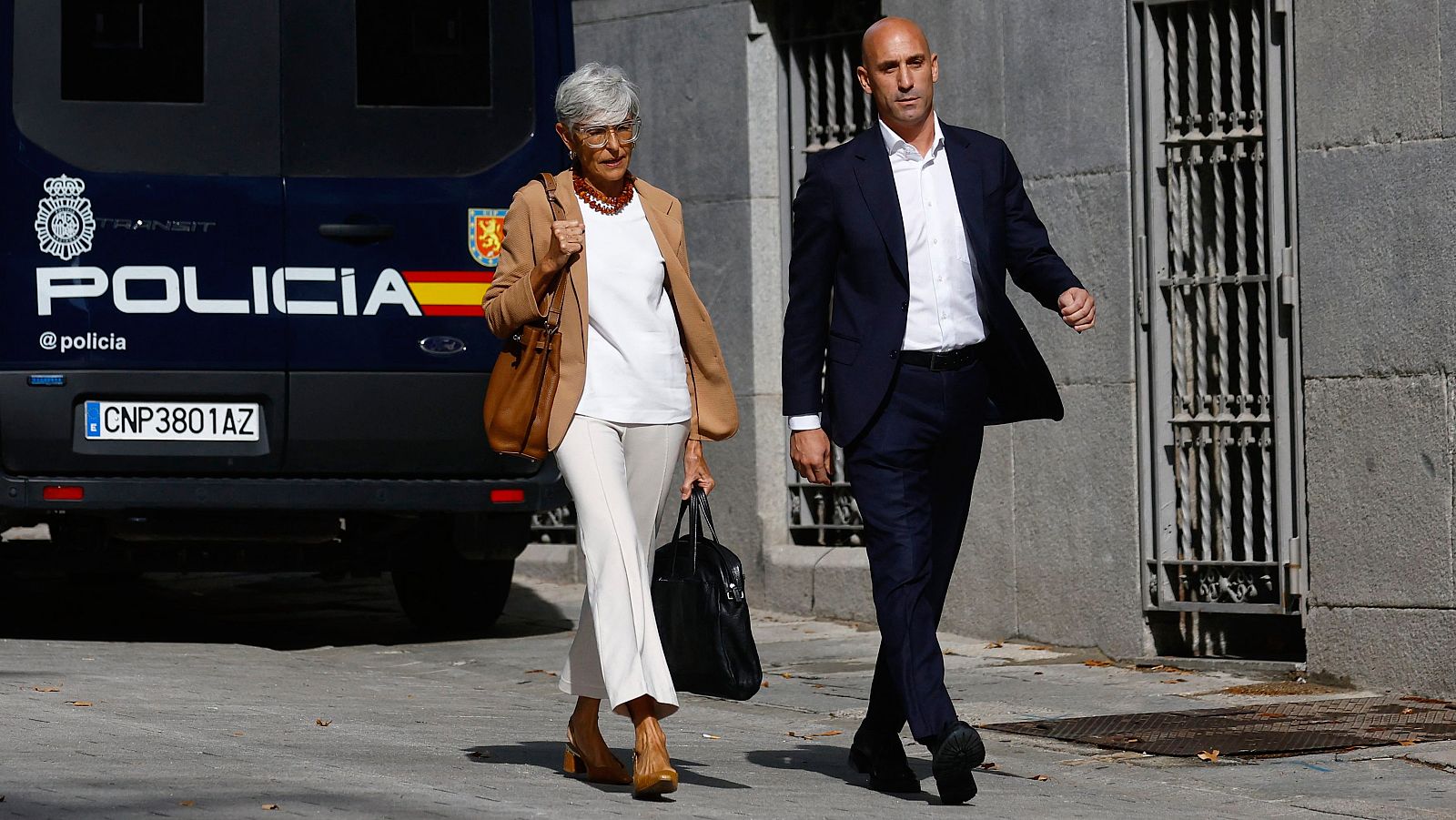 Luis Rubiales llega a la Audiencia Nacional para declarar por presunto delito de agresión sexual - ver ahora