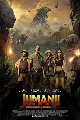 Cine internacional - Jumanji: Bienvenidos a la jungla