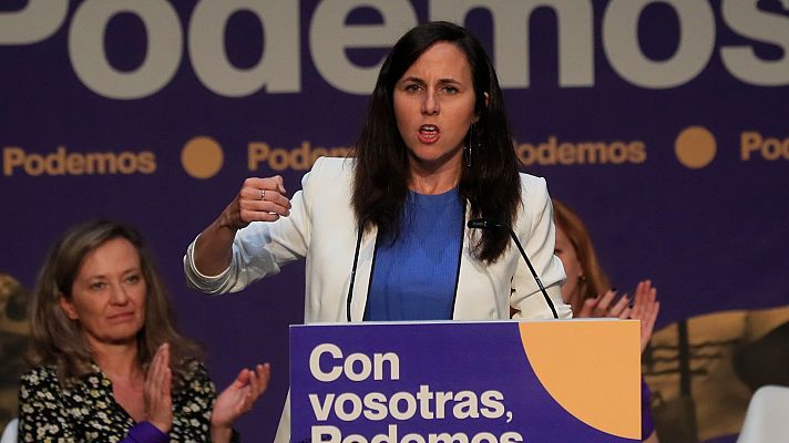 Informativo 24h - Belarra llama a Aznar "criminal de guerra" y define al PP como un partido "inconstitucional"