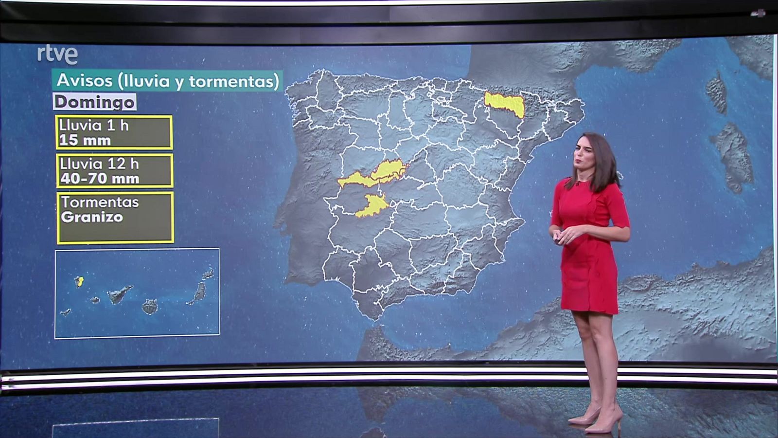 Chubascos y tormentas localmente fuertes en Girona a primeras horas. Precipitaciones y tormentas localmente fuertes o persistentes en el noroeste peninsular y oeste del sistema central - ver ahora