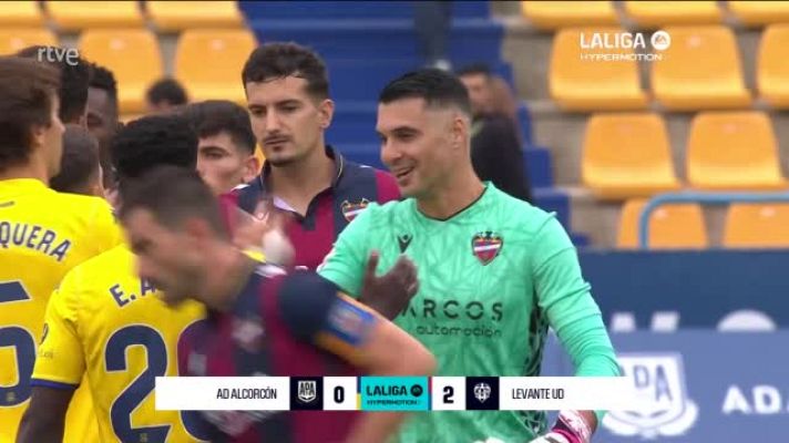 Resúmenes de LaLiga - Alcorcón - Levante : resumen del partido, 6ª jornada