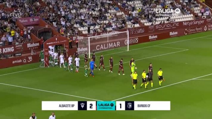 Resúmenes de LaLiga - Albacete - Burgos: resumen del partido de la 5ª jornada