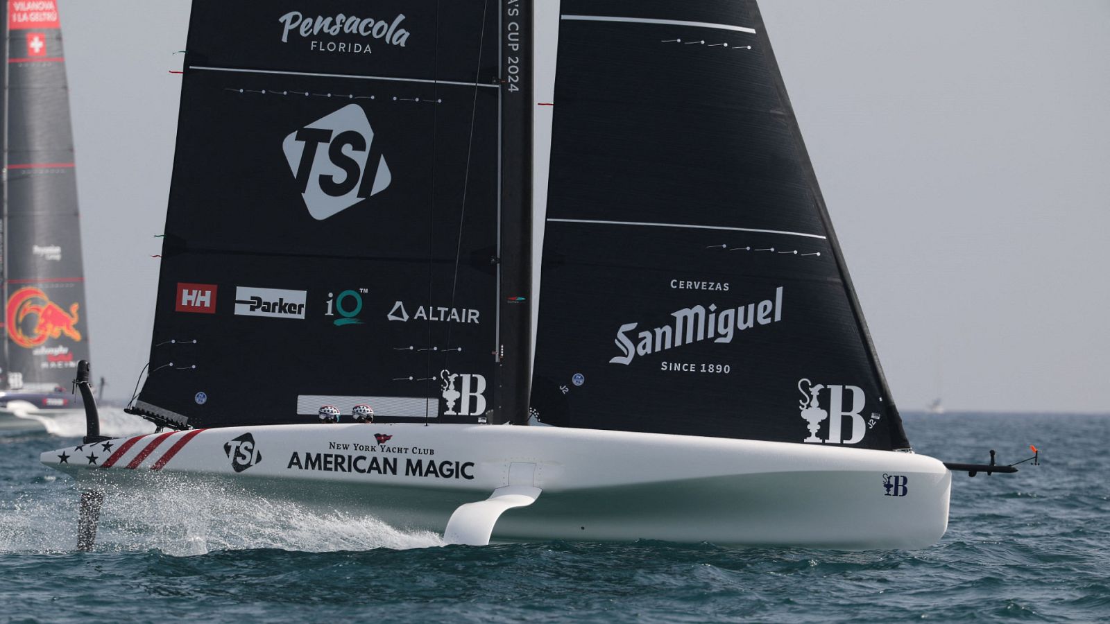 Vela - Copa América 2024. Regata preliminar (1) - 17/09/23 - ver ahora