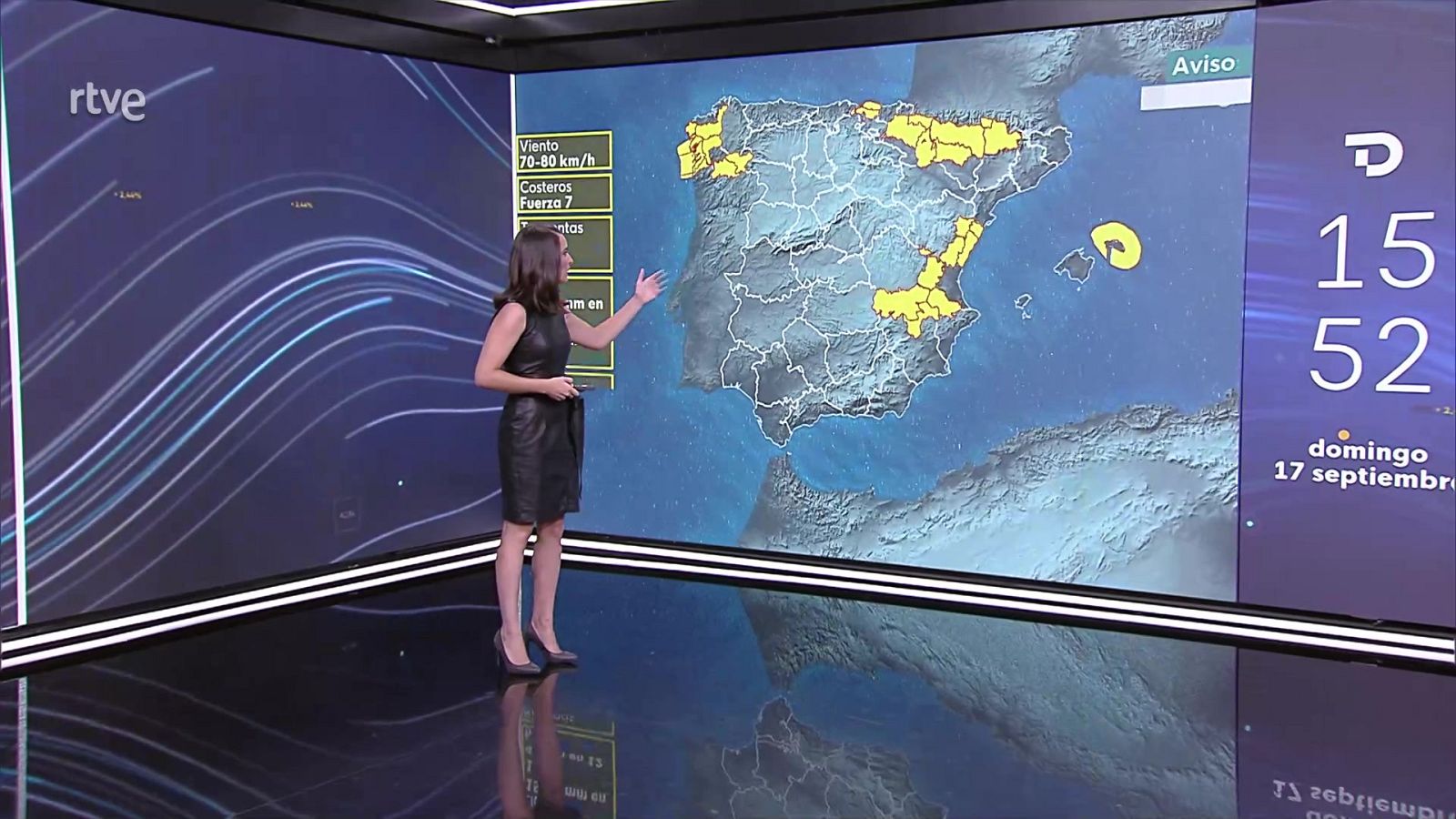 Precipitaciones y/o tormentas localmente fuertes o persistentes en Galicia, Cantábrico oriental, área pirenaica, alto Ebro, puntos del sur y levante - ver ahora