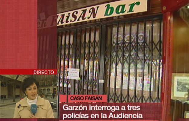  - Garzón toma declaración caso Faisán