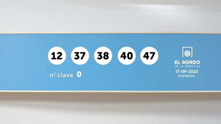 SELAE - Sorteo de El Gordo de la Primitiva del 17/09/2023