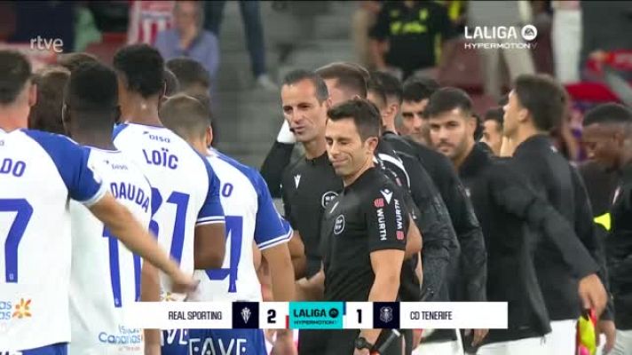 Resúmenes de LaLiga - Sporting - Tenerife: resumen del partido de la 6ª jornada |