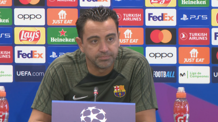 Fútbol - Xavi Hernández: "El objetivo en Champions es pasar de grupo"