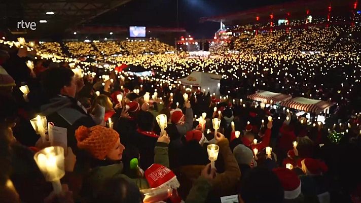 Telediario 2 - Union Berlín: el club obrero que pasó de segunda alemana a la Champions en apenas cuatro años