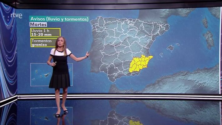 El tiempo - Intervalos de viento fuerte en el litoral Cantábrico