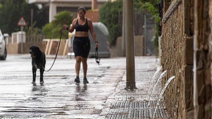 El tiempo - Una nueva DANA trae este martes chubascos y tormentas intensas al sureste peninsular