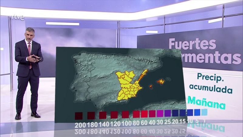 Chubascos y tormentas localmente fuertes por la tarde-noche en el sudeste peninsular - ver ahora
