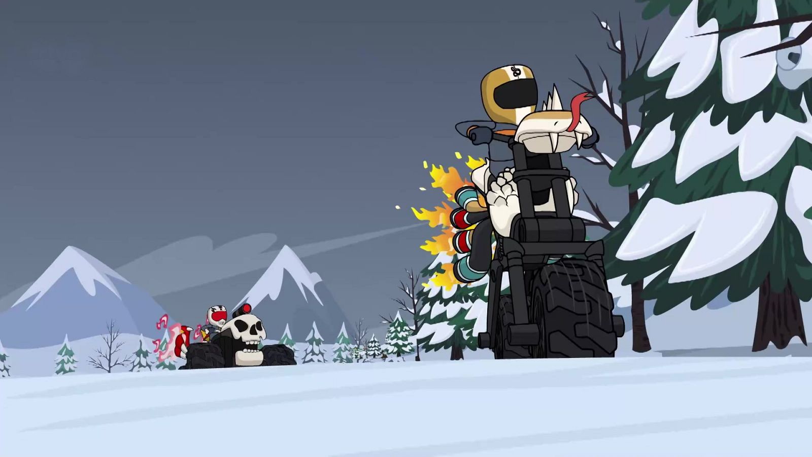 Adelantamientos que te dejarán helado - Swap Riders: Tunning The Beast | Ver