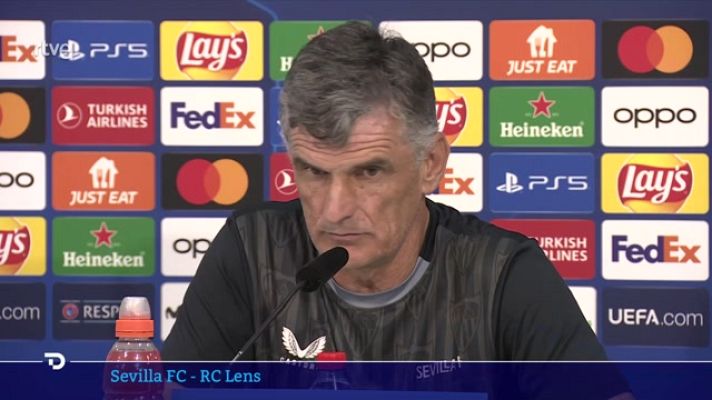 Telediario 2 - José Luis Mendilíbar: "No diría que salgamos de favoritos, pero es un grupo igualado"