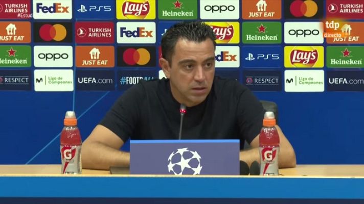 Estudio Estadio - Xavi, tras la goleada al Amberes: "Estamos en el mejor momento desde que soy entrenador del Barça"