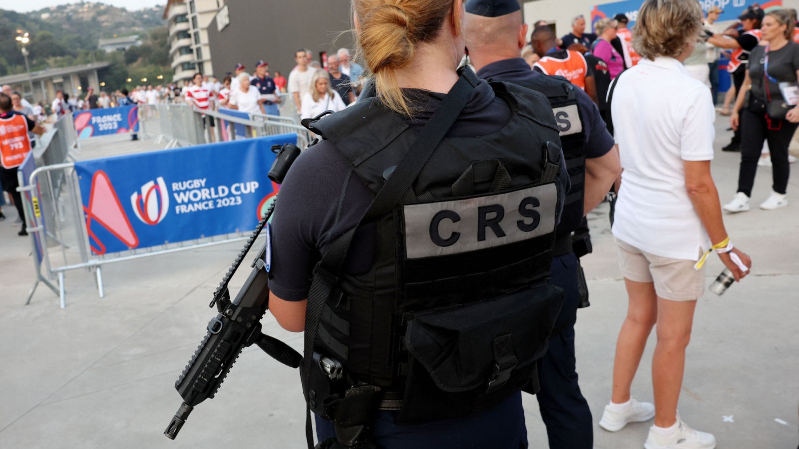 Francia se blinda durante la celebración de su Mundial de rugby | Ver
