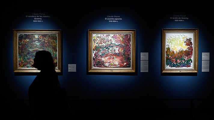 Telediario 1 - Llega a Madrid la exposición del pintor francés Claude Monet, uno de los padres del impresionismo