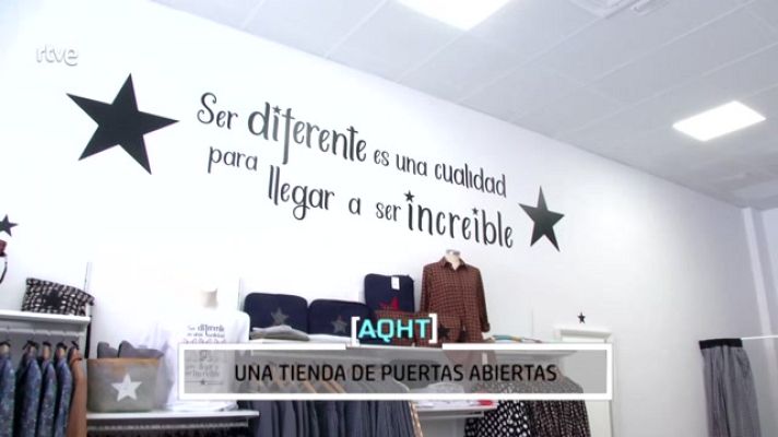 Aquí hay trabajo - Una tienda donde se trabaja y se aprende
