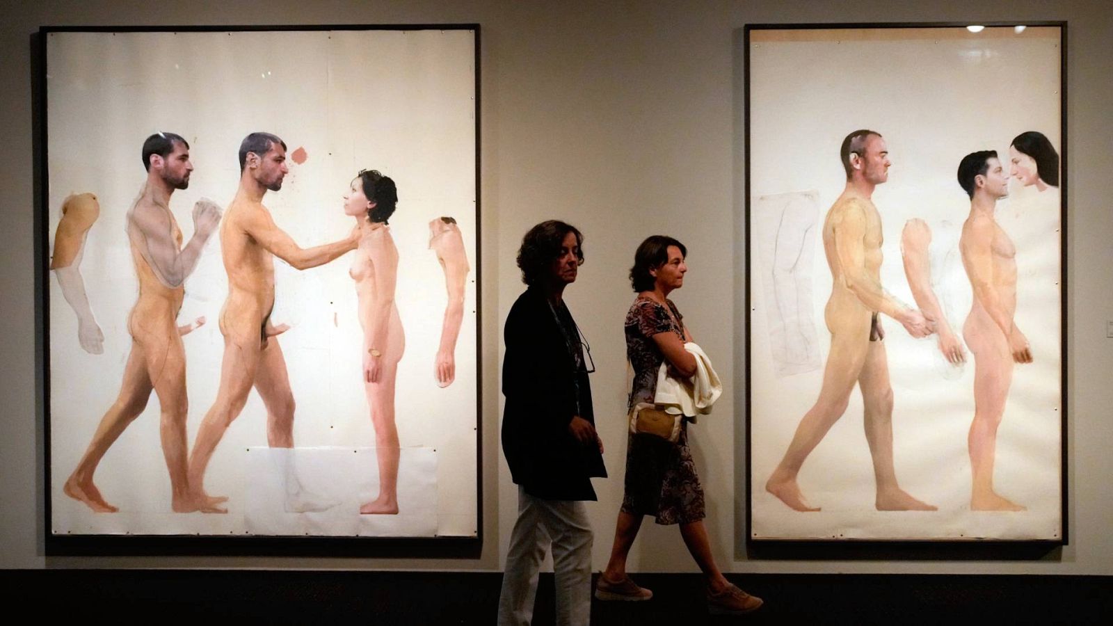 El pintor Antonio López abre su primera retrospectiva en Barcelona