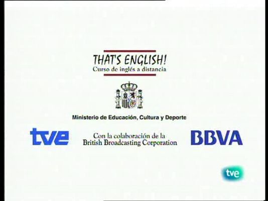 That's English - Módulo 5 - Unidad 6 - Programa 3
