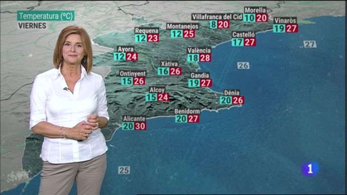 L'informatiu - Comunitat Valenciana - El tiempo en la Comunitat Valenciana 21/09/23