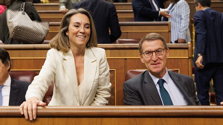 Telediario 1 - El PP insta a los socialistas a investir a Feijóo y el PSOE critica las llamadas "desesperadas" al "transfuguismo"