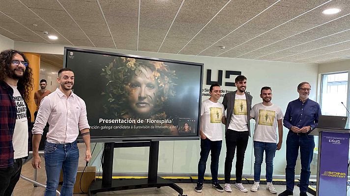 Telediario 1 - La voz de Ana Kiro estará presente en el Festival de Eurovisión de la Inteligencia Artificial