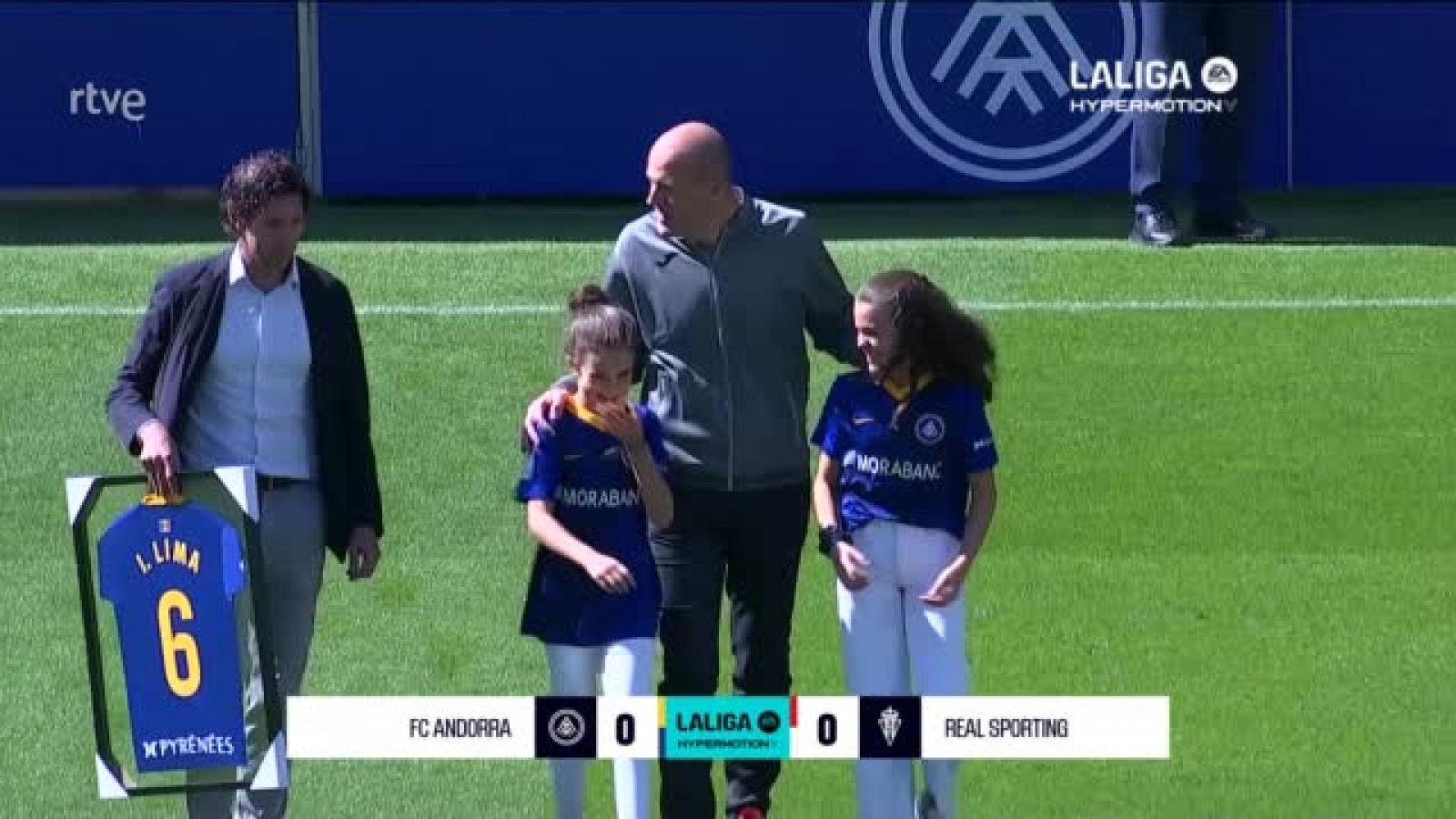 Andorra - Sporting resumen del partido de la 7ª jornada