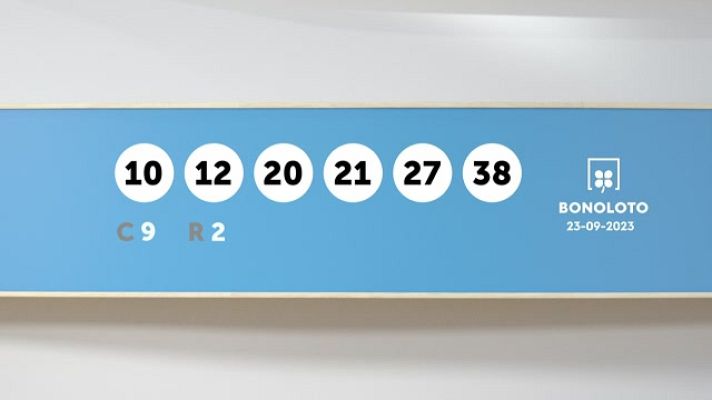 SELAE - Sorteo de la Lotería Bonoloto del 23/09/2023