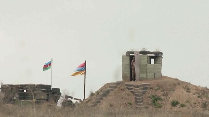 Informativo 24h - Azerbaiyán permite entrar a la ayuda humanitaria en el Nagorno Karabaj