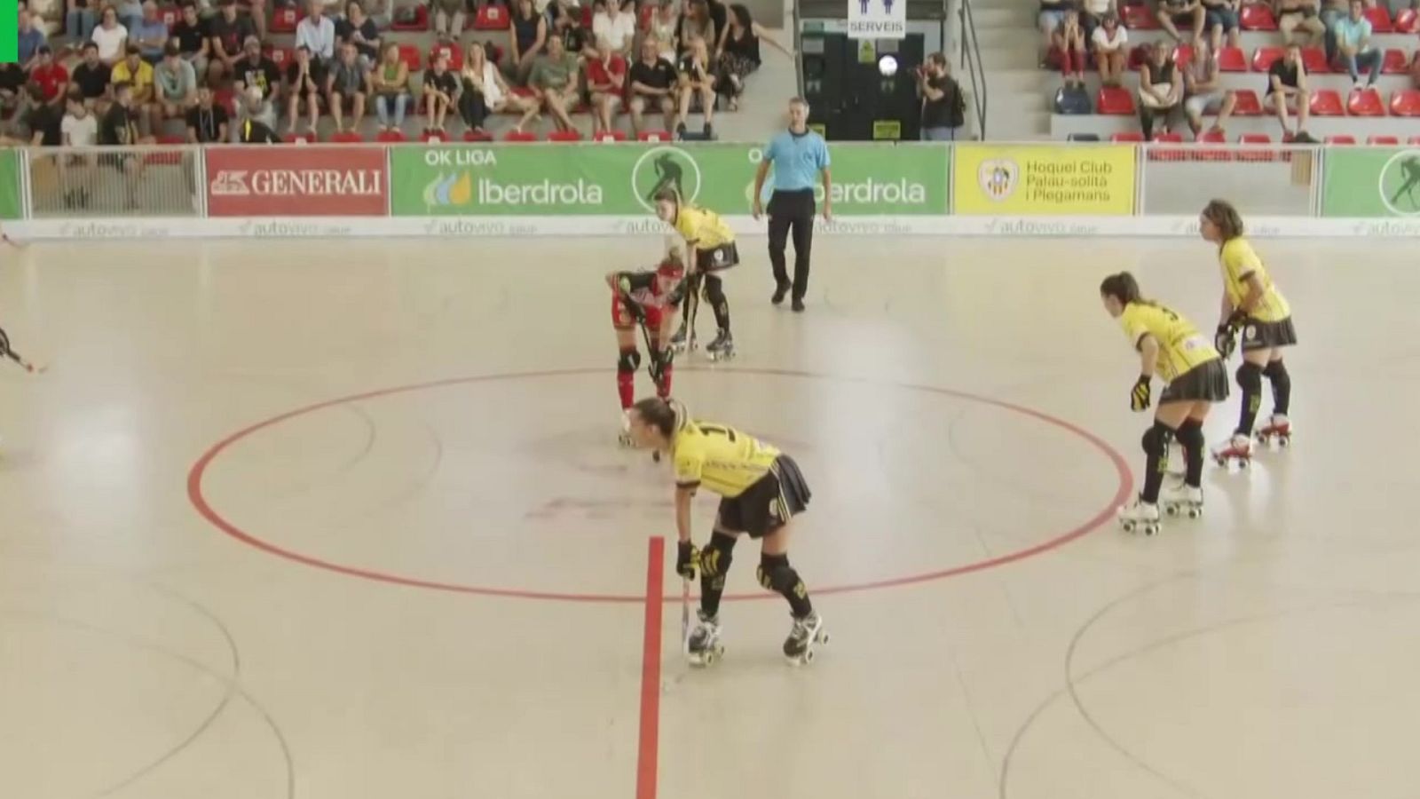Hockey patines - Liga Iberdrola. 1ª jornada: Generali HC Palau Plegamans - Martinelia Manlleu - ver ahora