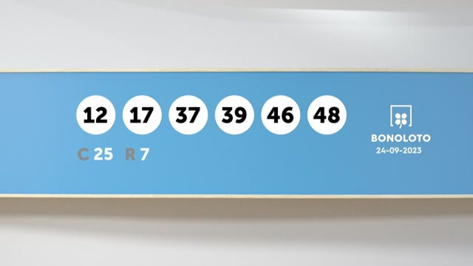 Sorteo de la Lotería Bonoloto del 24/09/2023 - Ver ahora