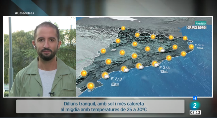 El temps - Dilluns de sol i més caloreta al migdia