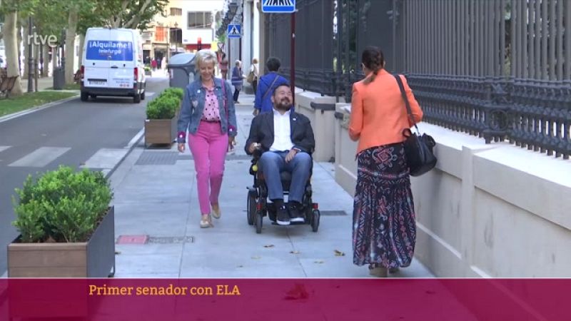 Parlamento - El reportaje - Juan Ramón Amores: primer senador con ELA - 23/09/2023
