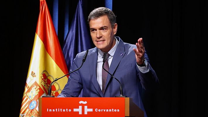 Telediario 1 - El Gobierno minimiza el acto del PP en Madrid: "La cifra importante no son 60.000 asistentes sino forjar una mayoría parlamentaria"