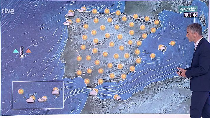 El tiempo - Predominio de altas presiones, con cielos poco nubosos o despejados y sin precipitaciones