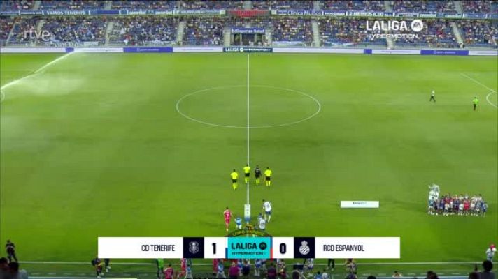 Resúmenes de LaLiga - Tenerife - Espanyol: resumen del partido de la 7ª jornada