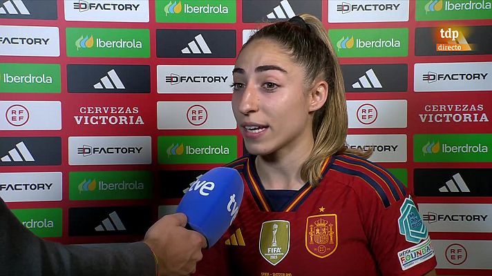  - Olga Carmona: "Estamos felices con el cuerpo técnico. Nosotras a seguir ganando"