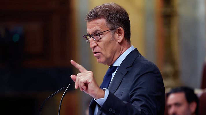 Especiales informativos - Feijóo asegura que no quiere los votos de Bildu