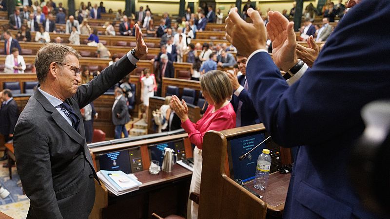 Feij�o fracasa y el Congreso rechaza su investidura por mayor�a absoluta