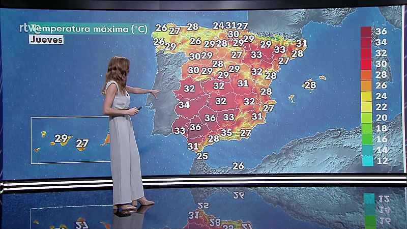 Un nuevo frente atlántico deja cielos nubosos en el extremo noroeste peninsular, con baja probabilidad de precipitaciones - ver ahora