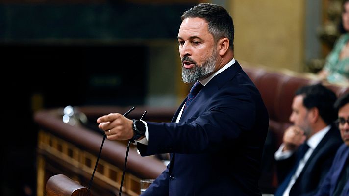 Especiales informativos - Abascal reitera el apoyo de Vox a Feijóo