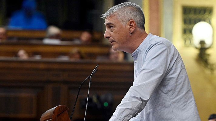 Especiales informativos - Matute (EH-Bildu) a Feijóo: "Hoy el Congreso le está poniendo un cordón sanitario"