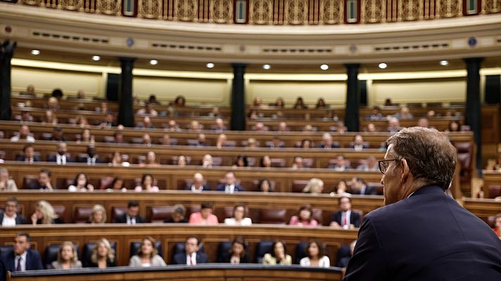 Especiales informativos - El Congreso confirma el rechazo a la investidura de Feijóo