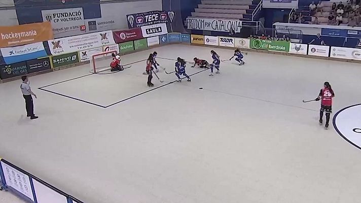 Hockey sobre patines - Hockey patines - OK Liga Iberdrola: CP Voltrega Movento Stern - Telecable HC