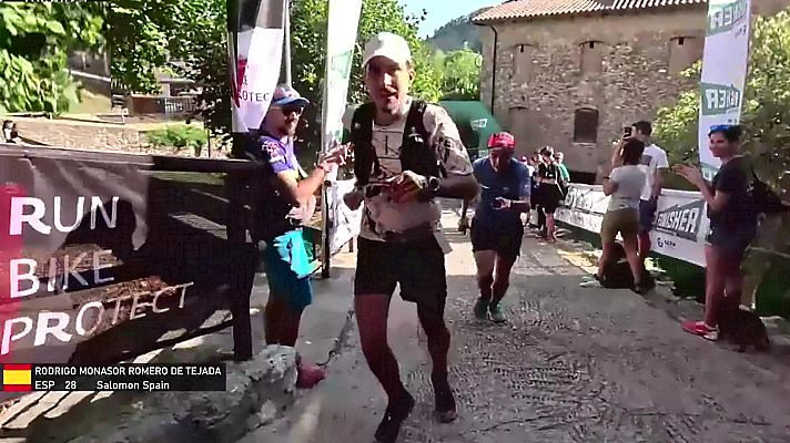 Carreras de montaña - Salomón Ultra Pirineu. Llegada prueba masculina