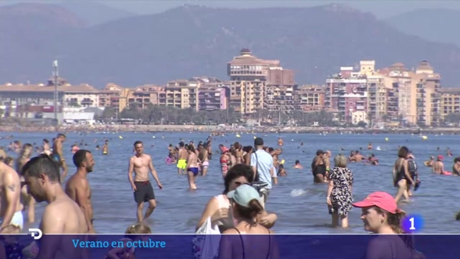 Octubre comienza con calor de verano -Ver ahora