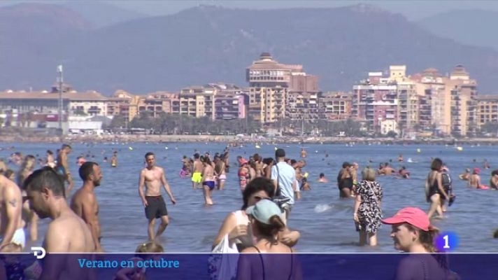 Telediario Fin de Semana - Octubre comienza con calor de verano